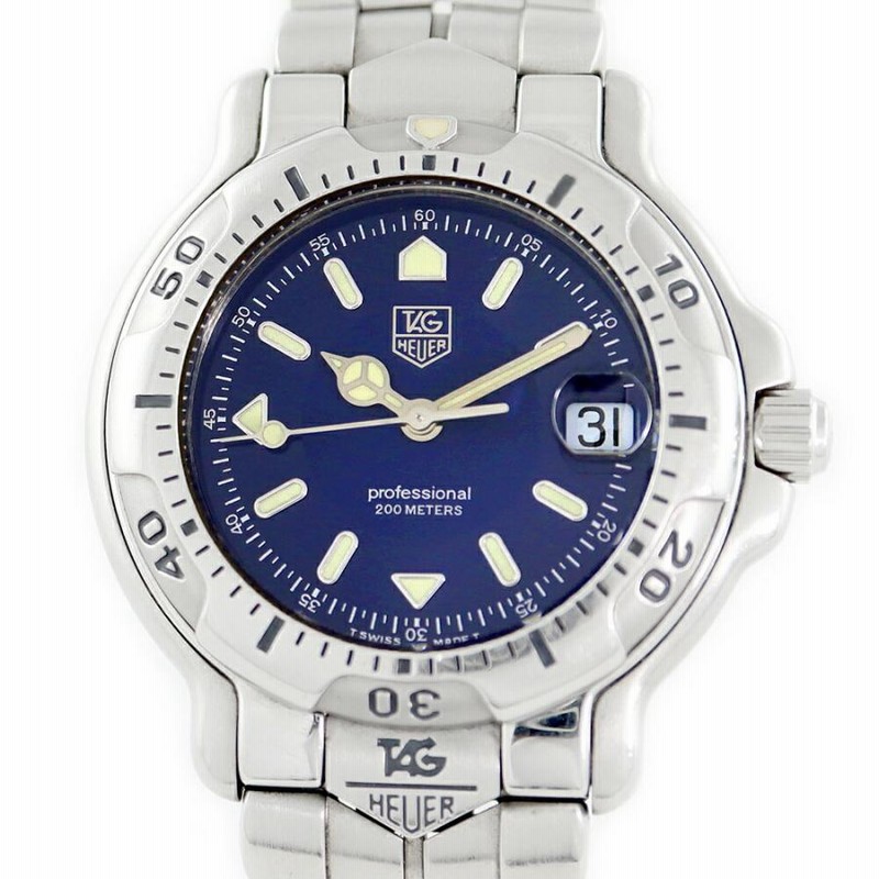 稼働　TAG HEUER 自動巻き時計 200メートル防水　ボーイズサイズ TAGHEUER メンズ ボーイズ