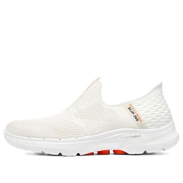 (WMNS) Skechers Go Walk 6 Slip In Fabulous View 'Off White'