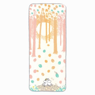 日本丸真 Moomin嚕嚕米 夢想氣泡刺繡毛巾