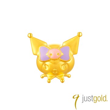 【Just Gold 鎮金店】Kuromi 狂歡派對 黃金串珠 (領巾)