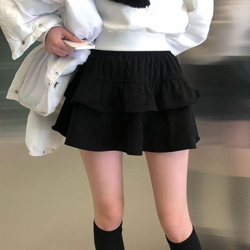 Codibook｜韓國 BEIDELLI 澎澎多層荷葉邊傘狀迷你短裙［預購］裙子 蛋糕裙 女裝