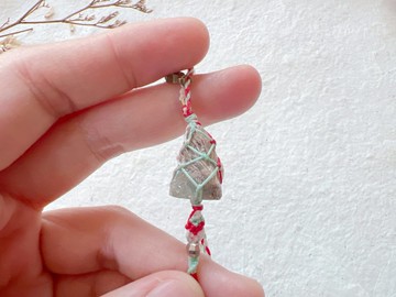 聖誕小精靈_蠟繩手環 | 小火龍礦編 |