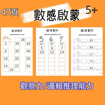 【兒童研習社】數字找規律 數感益智玩具 加減法加強訓練  數字排序遊戲025