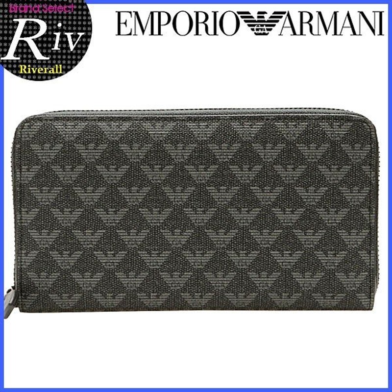 エンポリオアルマーニ Emporio Armani 財布 長財布 ラウンドファスナー メンズ Y4r063 通販 Lineポイント最大1 0 Get Lineショッピング