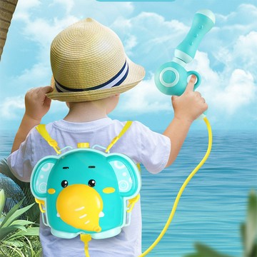 夏日戲水-動物背包水槍