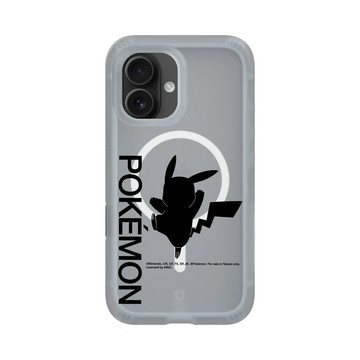 iPhone 16 AirX 流變灰 - 寶可夢 Pokemon - 皮卡丘剪影
