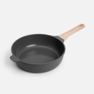 COOKUT INCREDIBLE 輕量陶瓷不沾深鍋28cm 霧灰