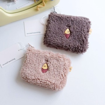 【Second Morning】🇰🇷韓國文創 烤蕃薯捲捲毛絨包 세컨드모닝 造型收納包 生日禮物 日落小物