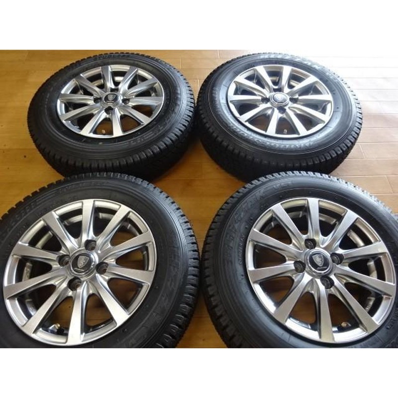 ブリヂストンスタッドレスブリザック23年製造VL1 余儀なく 165R13LT6PR