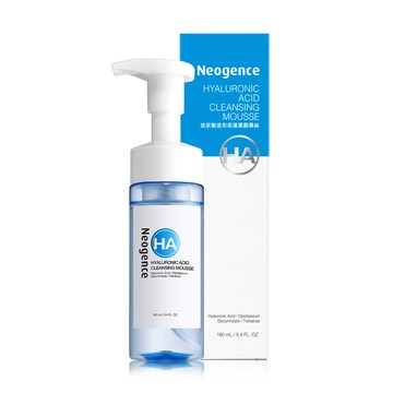 Neogence霓淨思玻尿酸溫和保濕潔顏慕絲160ML