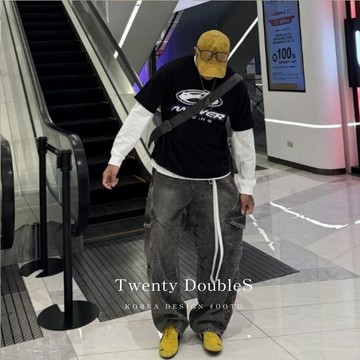 【20ss_select】美式仿舊賽車風logo復古短T 短袖 短T 男生短袖 復古短袖 穿搭 街頭 饒舌 短袖男 上衣