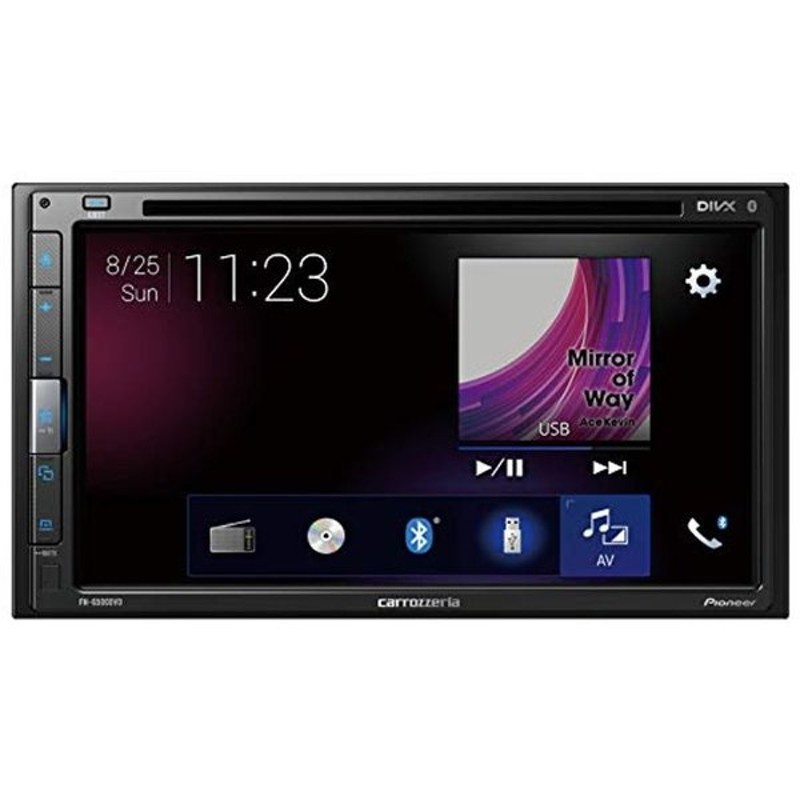 カロッツェリア パイオニア カーオーディオ FH-8500DVS USB DVD Bluetooth 2DIN CD AppleCarPlay  AndroidAuto対応