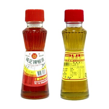 『滿額贈好禮』豐味 小磨香油105ml/純正辣椒油105ml（賣場滿$150出貨）