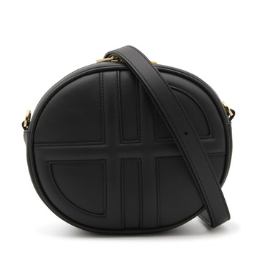 Patou - Black Leather Le Jp Crossbody Bag