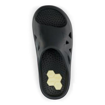 New Balance 拖鞋-黑色系 運動拖鞋-RCVRYSK1-D