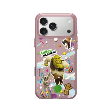 iPhone 17 Pro Max Clear (相機按鈕) 晶醺玫 - Shrek - Shrek happens
