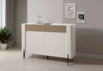 【歐風別館】卡洛爾4/4.6尺石面收納櫃【基隆至台中免運費】