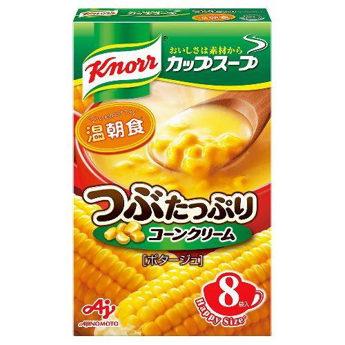 味の素 クノール カップスープ 粒たっぷりコーンクリーム 8袋 ×6 メーカー直送