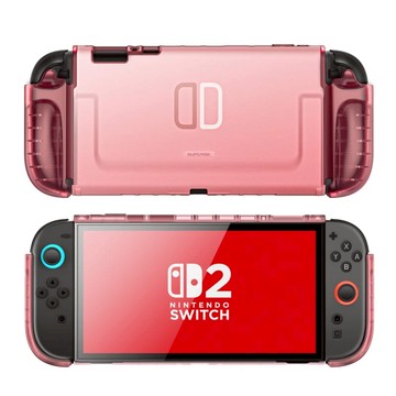 Nintendo Switch 2(2025) 一體成型防摔保護殼 紫色