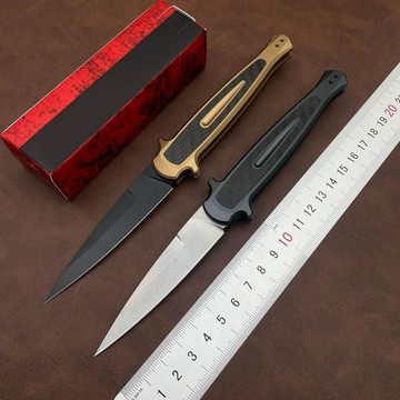 【台湾热销】熱銷卡秀7150摺疊刀CNC鋁合金手柄高品質便攜鋒利折刀口袋 刀