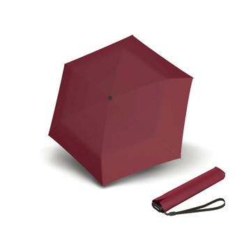 Knirps®德國紅點傘｜US.050 極致扁型設計摺疊傘-BORDEAUX