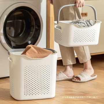 【新品上市】髒衣籃置物架放髒衣服衣物的收納浴室家用筐衛生間髒衣簍洗衣籃子