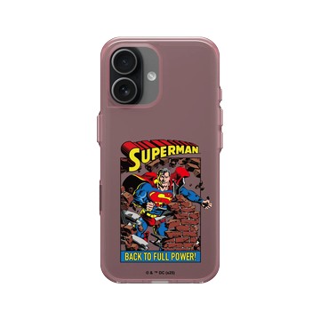 iPhone 17 Clear (相機按鈕) 晶醺玫 - Superman - Superman-殺出重圍