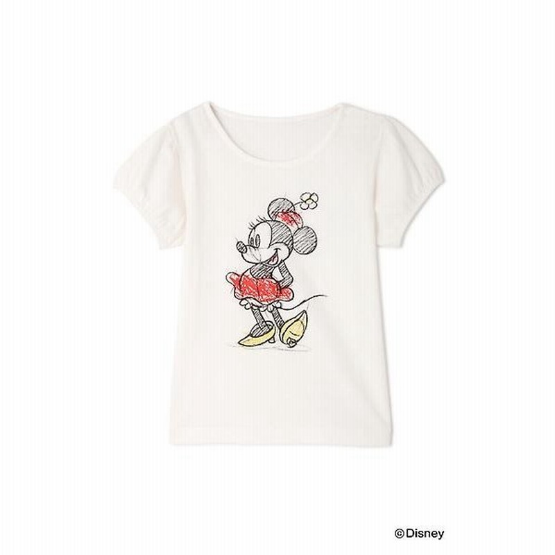 Natural Beauty Basic ナチュラルビューティーベーシック Kids ミッキー ミニーtシャツ 通販 Lineポイント最大0 5 Get Lineショッピング