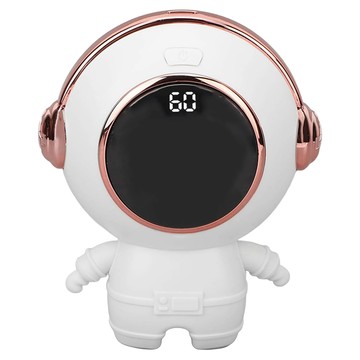 aibo USB充電式 太空人暖蛋 二檔調溫 - 白色  USB-22T11-W