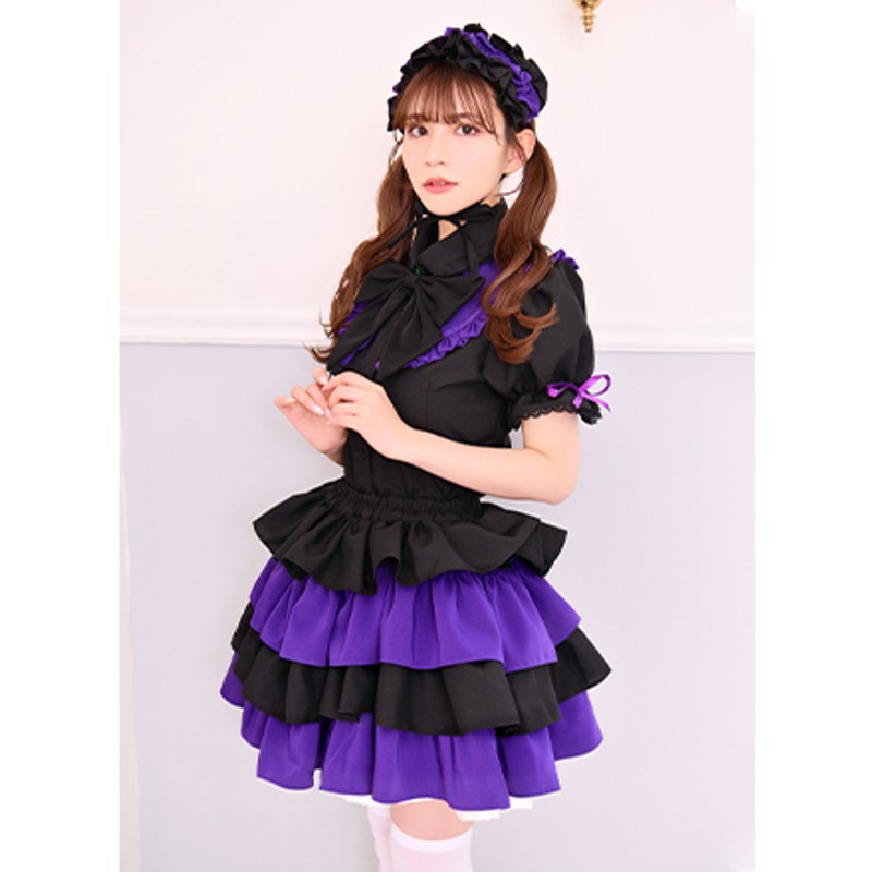 完全受注オーダー高級メイド服 かわいいコスプレ4点セット | LINEショッピング