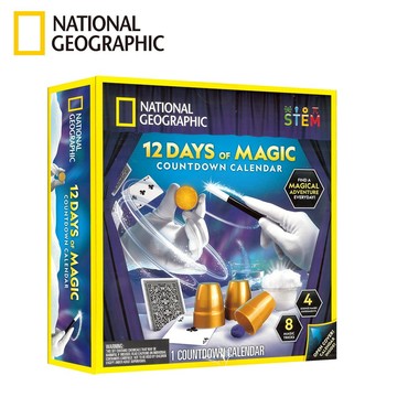 【National Geographic】 國家地理  魔法與科學12日驚奇實驗套組 {{外島不配送}}