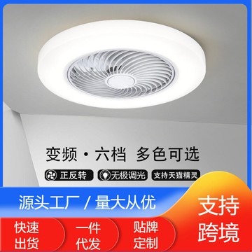 新品上市 超薄吸頂風扇燈臥室客廳餐廳家用簡約現代變頻一體吊扇燈 幸福驛站