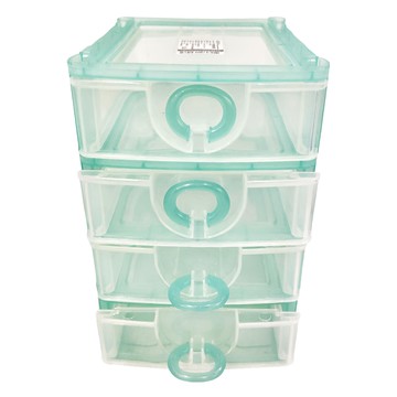 JUSKU 佳斯捷 康德 收藏盒  綠色  4層