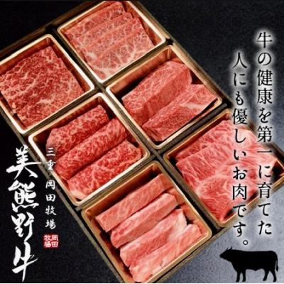 ふるさと納税 熊野市 6種の部位が楽しめる食べ比べ焼肉セット