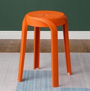 折疊凳 塑料凳子家用加厚成人圓凳簡約現代客廳板凳高凳折疊凳椅子浴室凳