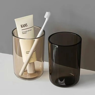 臺灣/現✨漱口杯 水杯 刷牙杯刷牙漱口杯刷牙漱口家用情侶牙刷杯子高檔透明洗漱兒童輕奢