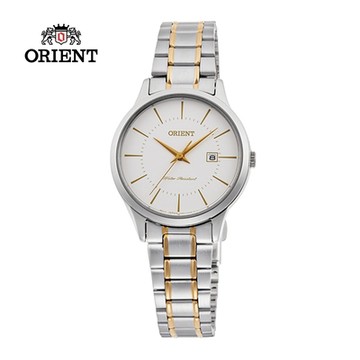ORIENT 東方錶 CONTEMPORARY 系列 鋼帶款 白色 RF-QA0010S - 30.0mm