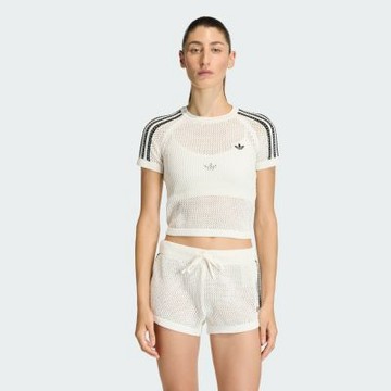 ADIDAS CROCHET TEE 女 短袖上衣 KE0200