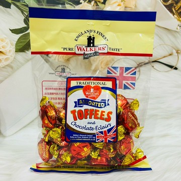 英國 WALKERS’ 威格 巧克力風味 太妃糖 250g｜全店$299 全家取貨免運｜領券9折｜APP下單最高再賺22%點數⚡