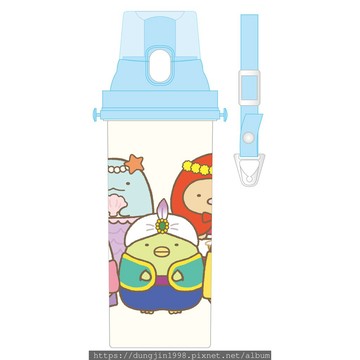 角落生物 兒童直飲水壺680CC 可可馬