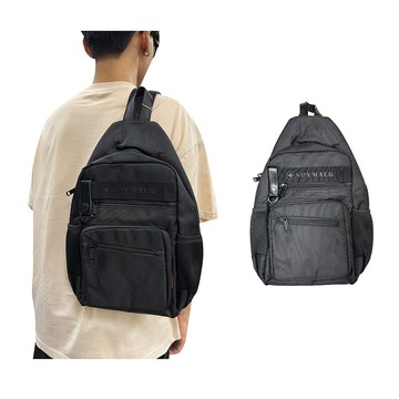 胸前背包內水瓶袋中容量單左右肩雙後背二主袋+外袋共五層