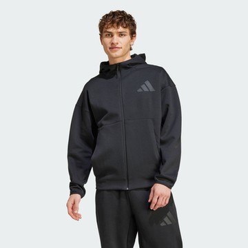 adidas 愛迪達 外套 男款 運動連帽外套 亞規 M Z.N.E. FZ 黑 JE7538