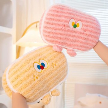 可愛車用可插手毛絨玩具午睡捂手神器女生禮物暖手抱枕辦公室