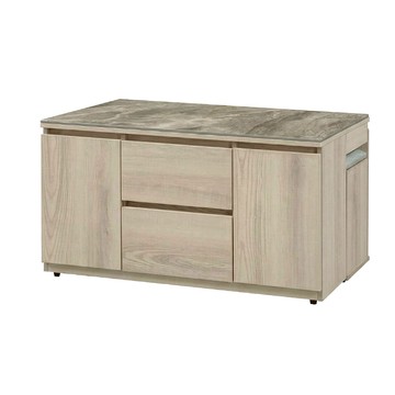 ASSARI-漫多麗4尺岩板大茶几(長120x深60x高60cm)