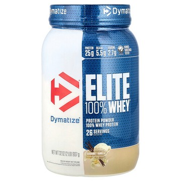 Dymatize, Elite 全乳清蛋白質粉，美味香草味，2 磅（907 克）