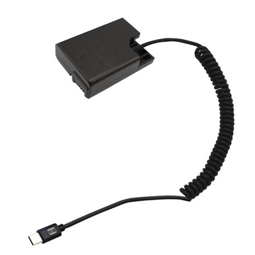 Kando 適用 Nik EN-EL14 假電池 相機外接式電源 (Type-C PD可供電) USB-C轉EN-EL14 適用直播錄影