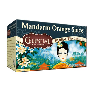 CELESTIAL SEASONINGS 詩尚草本 東方香桔茶  無咖啡因草本茶  2.7g  20包  1盒