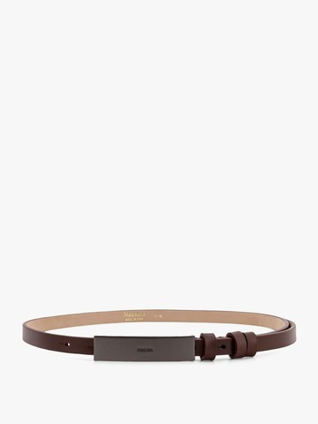 New plate 15 max mara sfilata leather belt - MAX MARA - gender_Woman