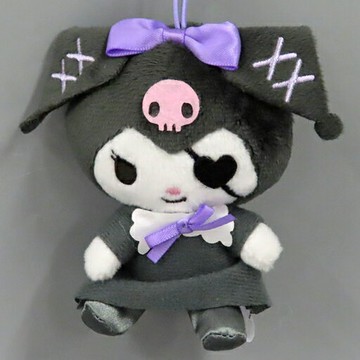 酷洛米(C/紫色)愛心眼帶吉祥物掛件洛米