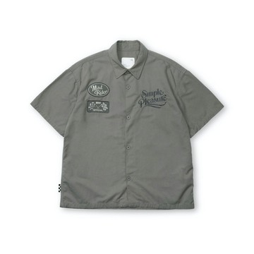 MADRIDER FABRIC PATCHED RACING SHIRT 余文樂同款